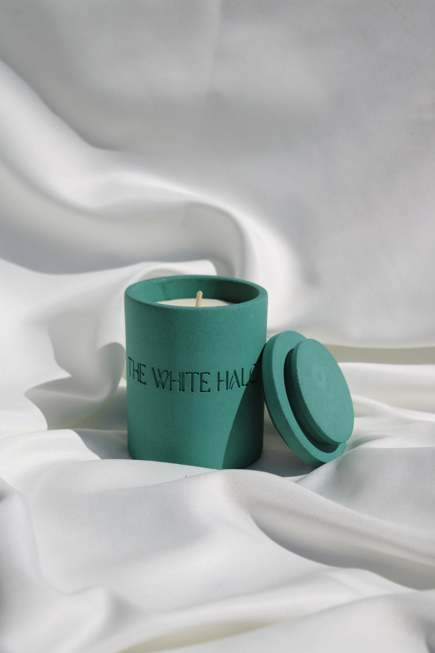 Bougie parfumée "The Heaven Bell" - Vert Canard