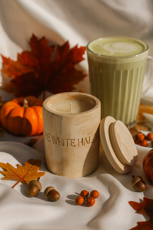 Matcha Latte - Heaven Bell - Beige marbré