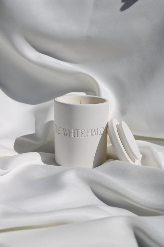 Bougie parfumée "The Heaven Bell" - Blanc